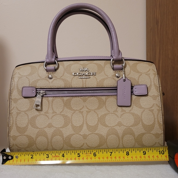 Coach Rowan Satchel in Signature Canvas - Picture 3 of 13